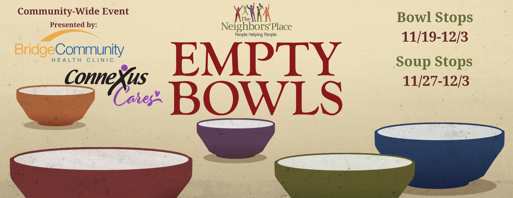 Empty Bowls 2022 Auction